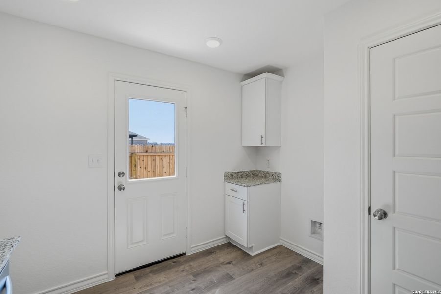 Furnished interior view inside a new home in Vista Real, Converse (Image 13).