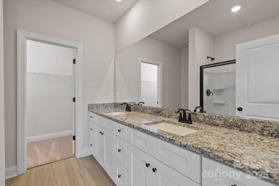 Furnished interior view inside a new home in Stagecoach Station, Gastonia (Image 6).