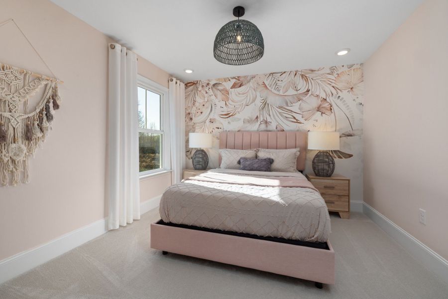 Representative furnished interior of a home built from the Continental by Pulte Homes in Saunders Farm, Fuquay Varina (Image 26).