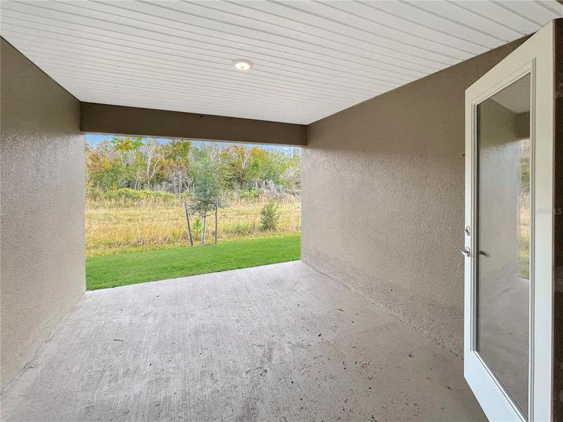Exterior details and patio area of a home in Harmony Central, St. Cloud (Image 13).