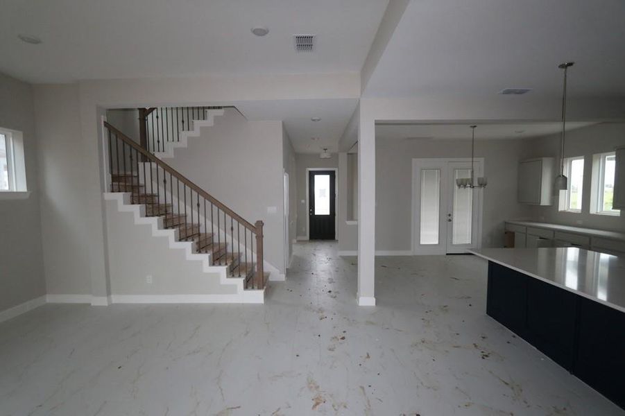 Spacious, unfurnished interior of a new home in Indigo 50’ Homesites, Richmond (Image 7). Spacious, unfurnished interior of a new home in Indigo 50’ Homesites, Richmond (Image 7).