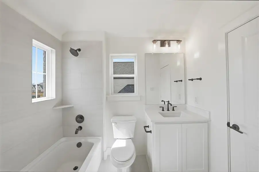 Furnished interior view inside a new home in Light Farms Graham/Reagan, Celina (Image 10).