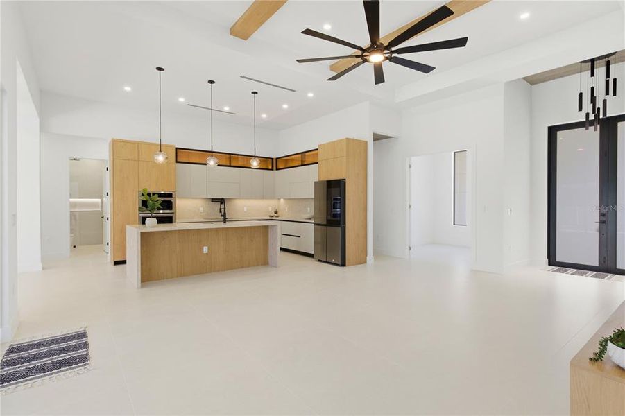 Furnished interior view inside a new home in , Cape Coral (Image 12). Furnished interior view inside a new home in , Cape Coral (Image 12).