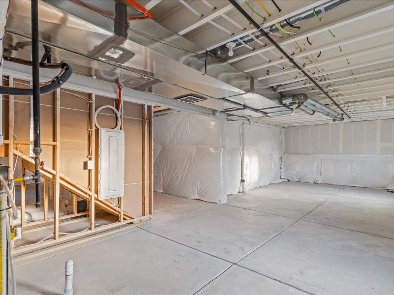 The Chatfield floorplan interior image taken at a Meritage Homes community in Aurora, CO.