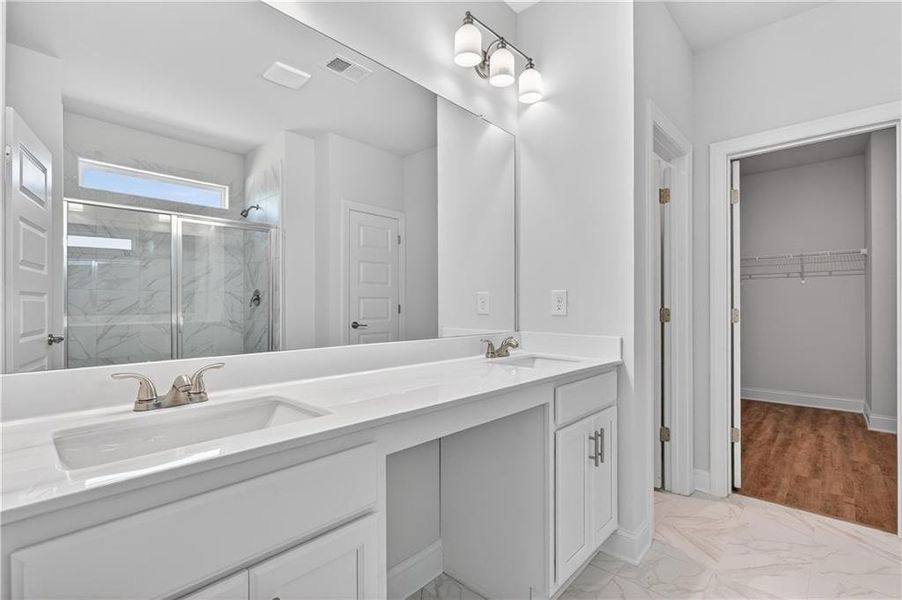 Furnished interior view inside a new home in , Gray (Image 6).