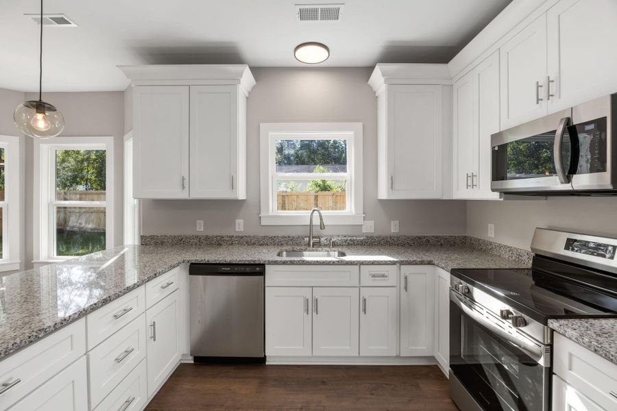 Furnished interior view inside a new home in , Johns Island (Image 7). Furnished interior view inside a new home in , Johns Island (Image 7).