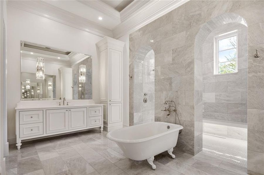 Furnished interior view inside a new home in , Ocala (Image 1).