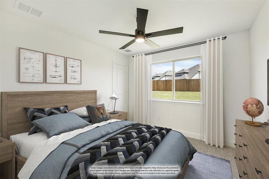 Furnished interior view inside a new home in Willow Wood Classic 50, McKinney (Image 12). Furnished interior view inside a new home in Willow Wood Classic 50, McKinney (Image 12).