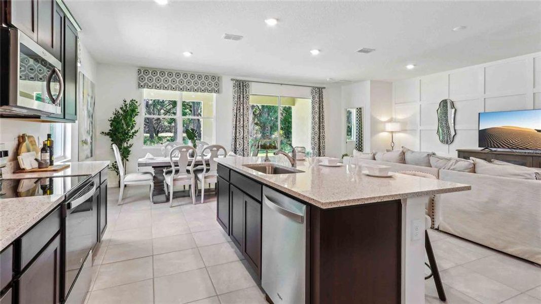 Furnished interior view inside a new home in Twisted Oaks, Wildwood (Image 15).