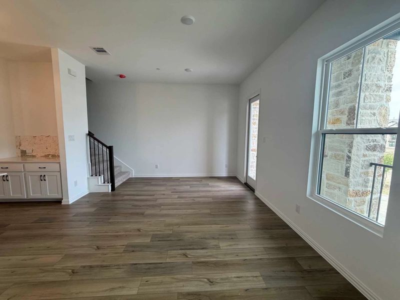 Family Room Construction Progress