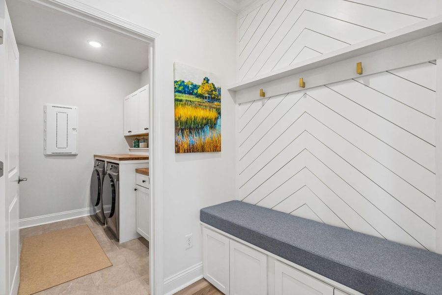 Furnished interior view inside a new home in Del Webb Charleston at Nexton, Summerville (Image 36).