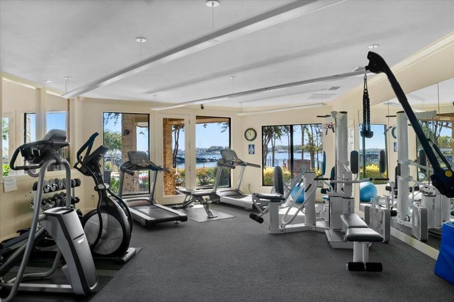 Clubhouse Gym Clubhouse Gym