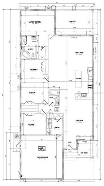 2D floor plan layout of this home in , Largo, FL (Image 3).