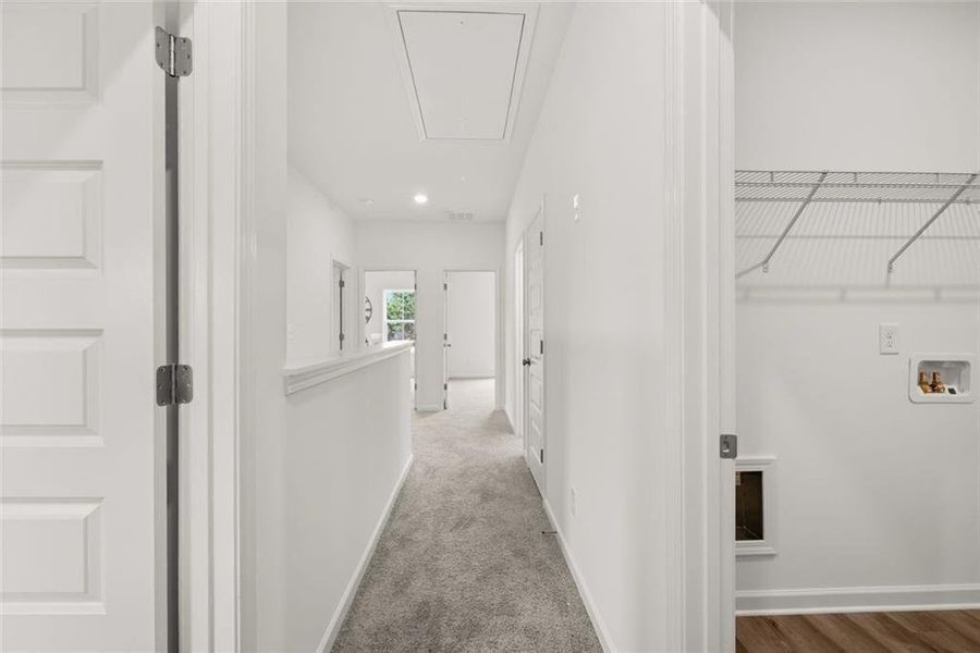 Spacious, unfurnished interior of a new home in , Loganville (Image 49).