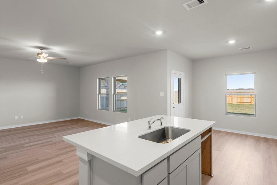 Furnished interior view inside a new home in Creekhaven, Rosharon (Image 8).