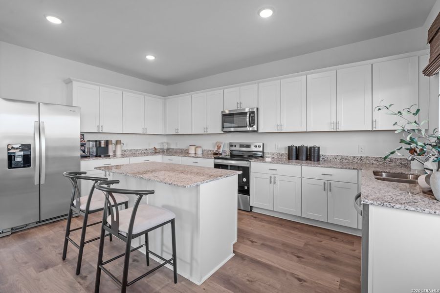 Furnished interior view inside a new home in , San Antonio (Image 11).
