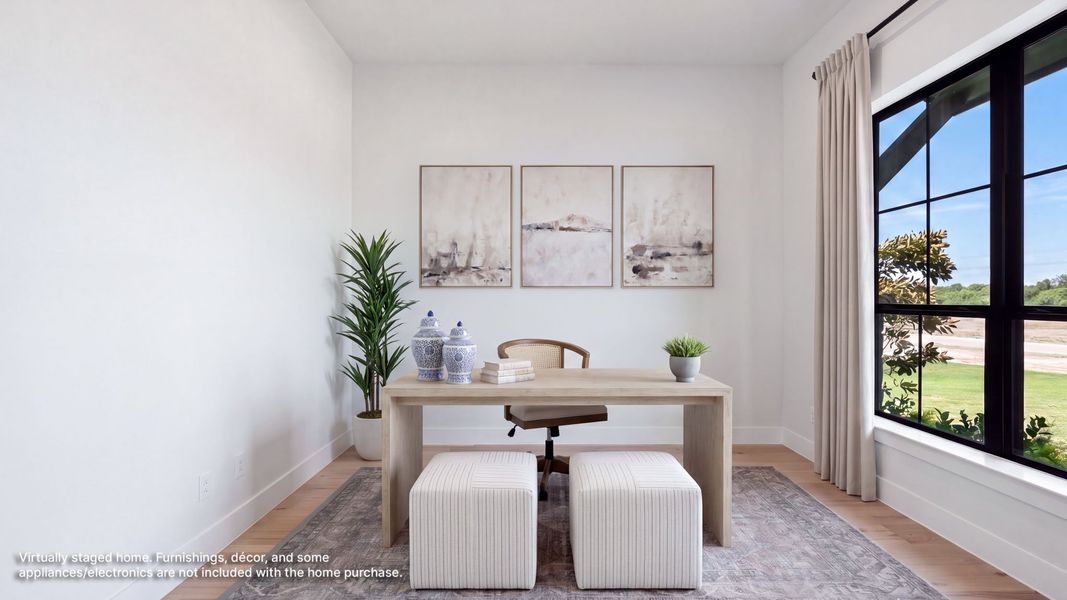 Furnished interior view inside a new home in Bristol Valley, Heath (Image 9).