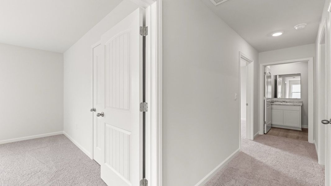 Spacious, unfurnished interior of a new home in Oakleigh Glen, Dallas (Image 25). Spacious, unfurnished interior of a new home in Oakleigh Glen, Dallas (Image 25).