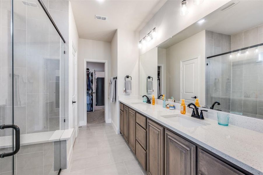 Furnished interior view inside a new home in Mockingbird Hills 60-65, Joshua (Image 16). Furnished interior view inside a new home in Mockingbird Hills 60-65, Joshua (Image 16).