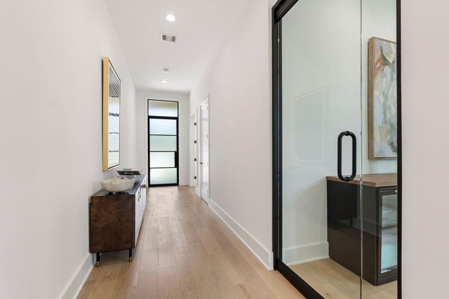 Furnished interior view inside a new home in , Houston (Image 29).