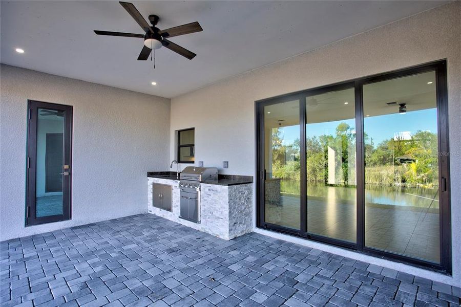 Exterior details and patio area of a home in , Port Charlotte (Image 30). Exterior details and patio area of a home in , Port Charlotte (Image 30).