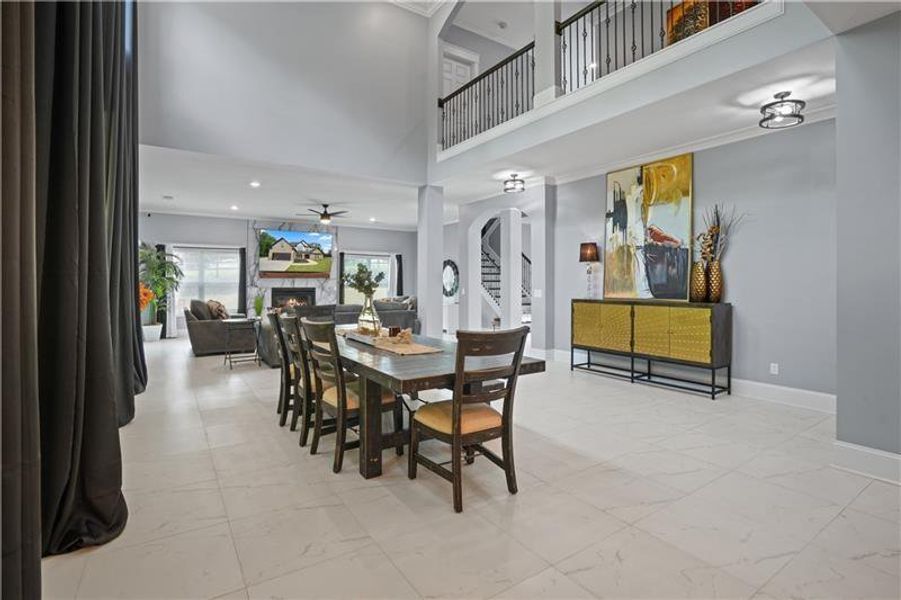 Furnished interior view inside a new home in , Acworth (Image 43). Furnished interior view inside a new home in , Acworth (Image 43).