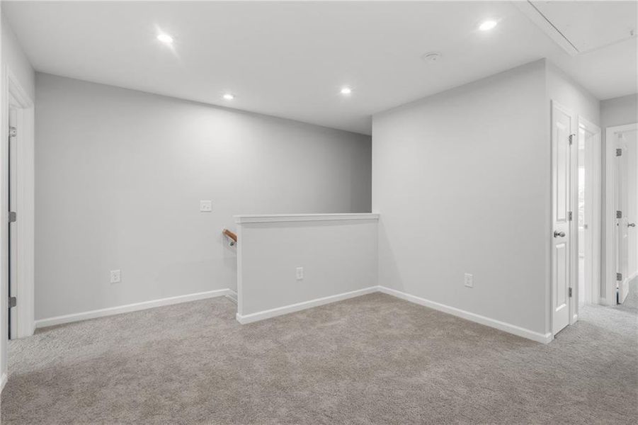 Spacious, unfurnished interior of a new home in Stegall Village, Cartersville (Image 28). Spacious, unfurnished interior of a new home in Stegall Village, Cartersville (Image 28).