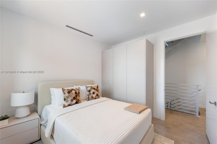 Furnished interior view inside a new home in , Miami (Image 4).