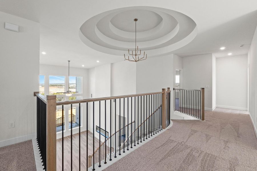 Spacious, unfurnished interior of a new home in Lariat, Liberty Hill (Image 29).