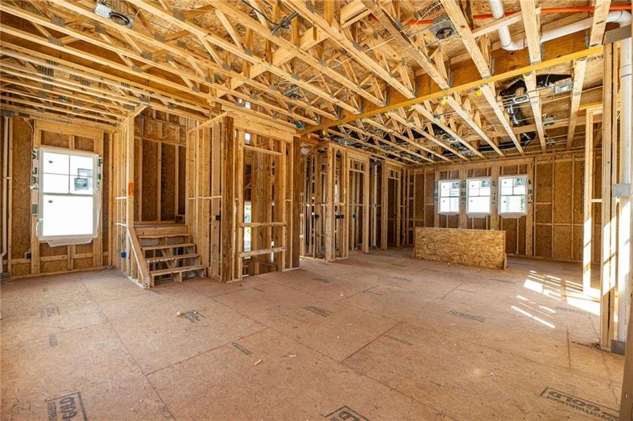 In-progress construction of a new home in , Alpharetta, GA (Image 20).