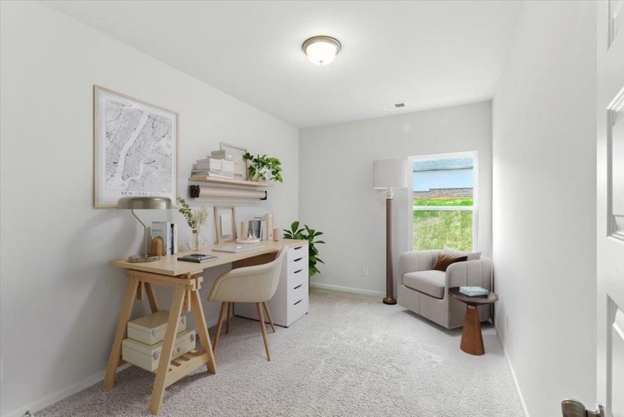 Furnished interior view inside a new home in , Cartersville (Image 6). Furnished interior view inside a new home in , Cartersville (Image 6).