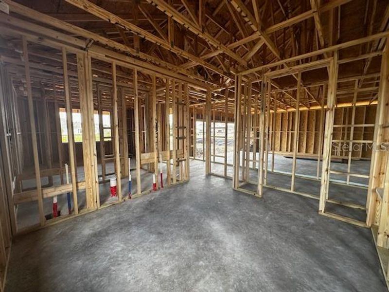 In-progress construction of a new home in Ardisia Park Traditional, New Smyrna Beach, FL (Image 6). In-progress construction of a new home in Ardisia Park Traditional, New Smyrna Beach, FL (Image 6).