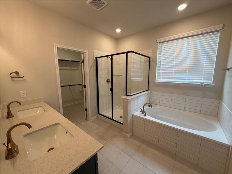 Furnished interior view inside a new home in Willow Springs, Buda (Image 7).