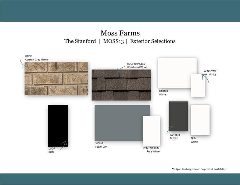 Sample of building materials used in homes in Moss Farm, White House (Image 47).
