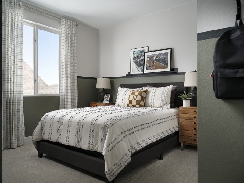 Furnished interior view inside a new home in Brighton Crossings, Brighton (Image 7).