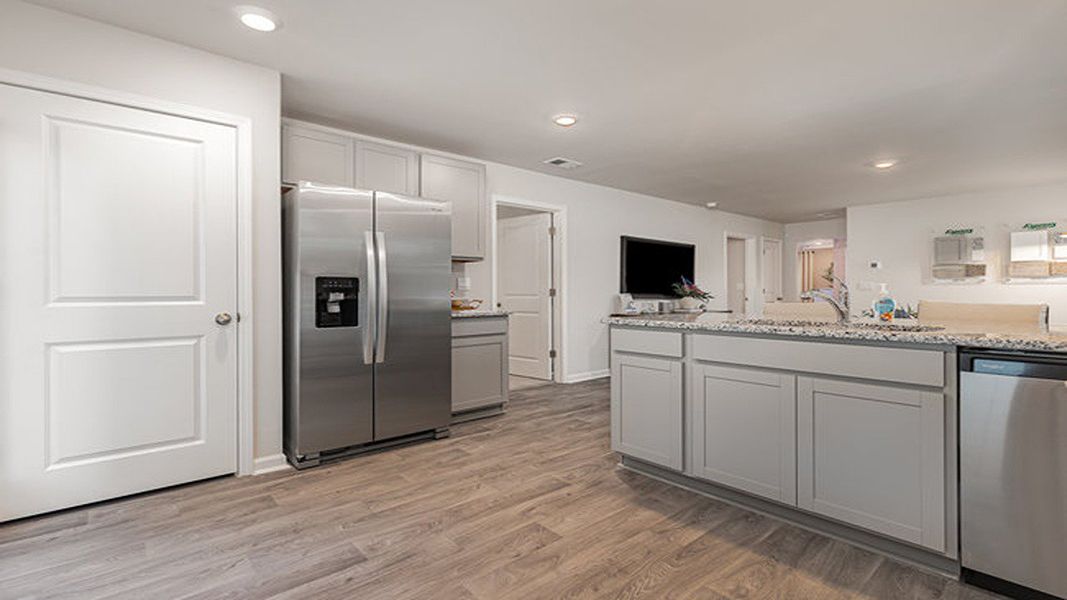 Furnished interior view inside a new home in Southshore Bay, Sunset Beach (Image 9).