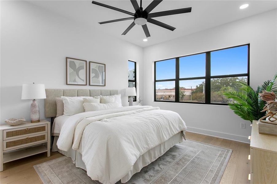 Furnished interior view inside a new home in , Tampa (Image 40).
