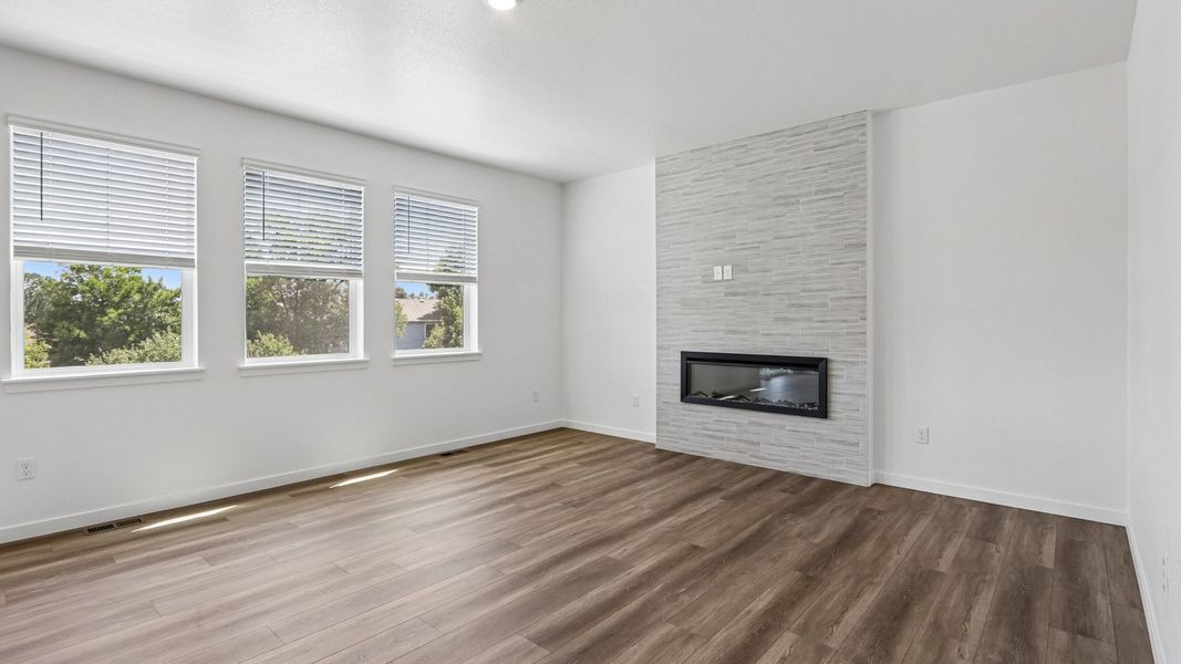 Spacious, unfurnished interior of a new home in Vantage, Berthoud (Image 18). Spacious, unfurnished interior of a new home in Vantage, Berthoud (Image 18).