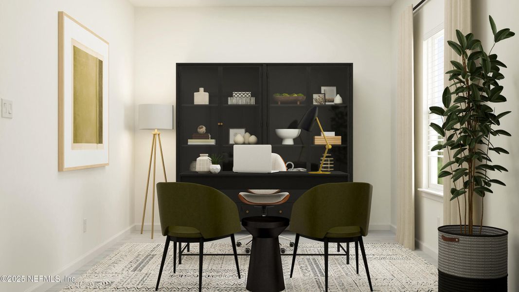 Furnished interior view inside a new home in Saddle Oaks, Jacksonville (Image 5).