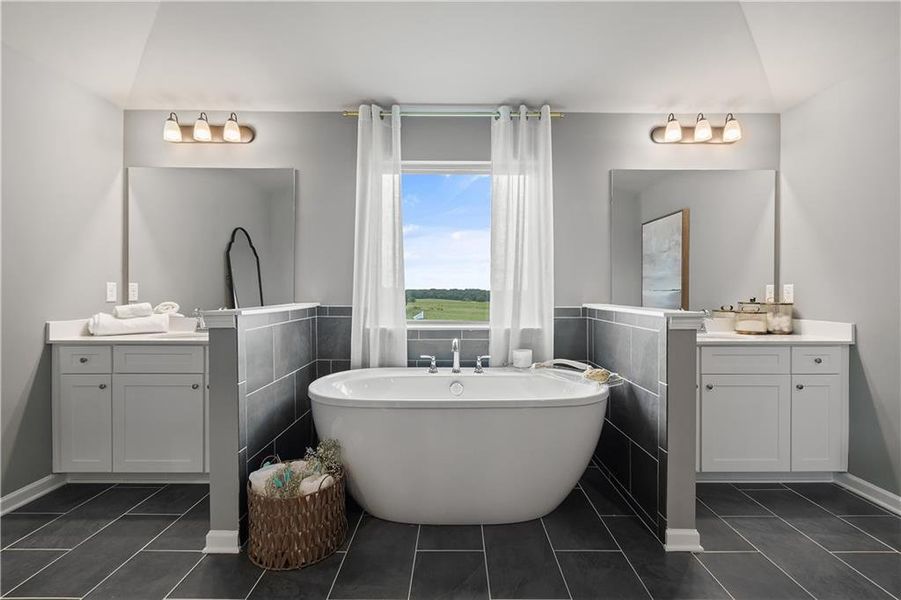 Furnished interior view inside a new home in Northcroft, Loganville (Image 6).