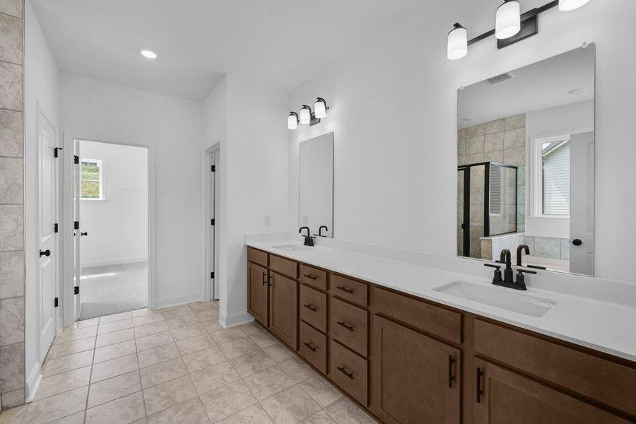 Furnished interior view inside a new home in Stratford Hills, Ball Ground (Image 8).
