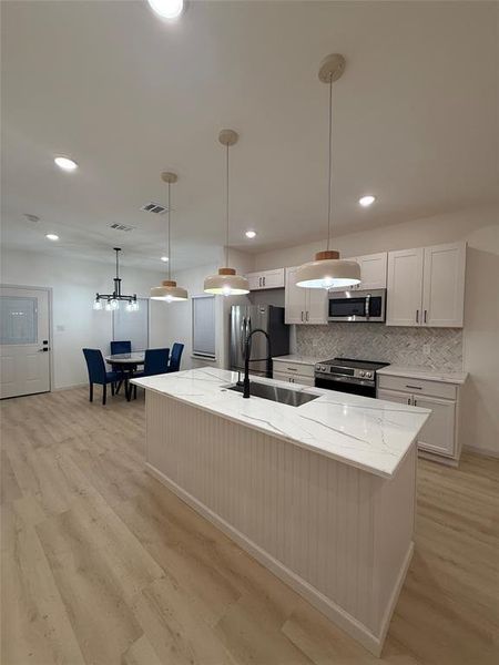 Furnished interior view inside a new home in , Fort Worth (Image 11).