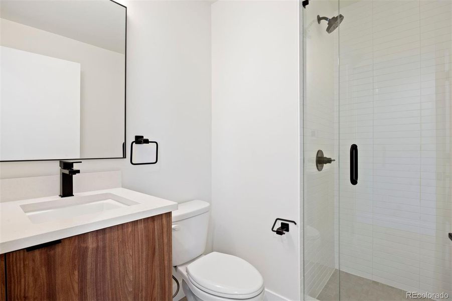 Furnished interior view inside a new home in , Denver (Image 16).