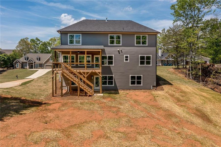 Exterior details and patio area of a home in , Gainesville (Image 30).
