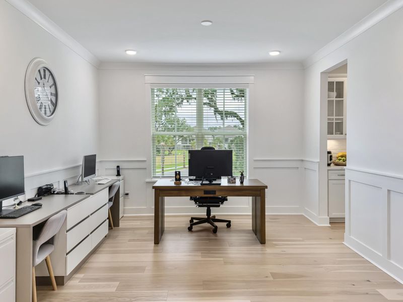 Furnished interior view inside a new home in Liberty Hill Farm, Mount Pleasant (Image 55).