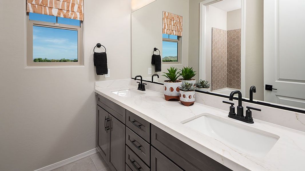 Furnished interior view inside a new home in Aloravita South, Peoria (Image 12).