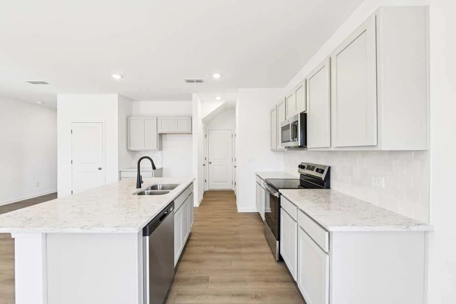 Kitchen featuring Artisan Collection Finishes