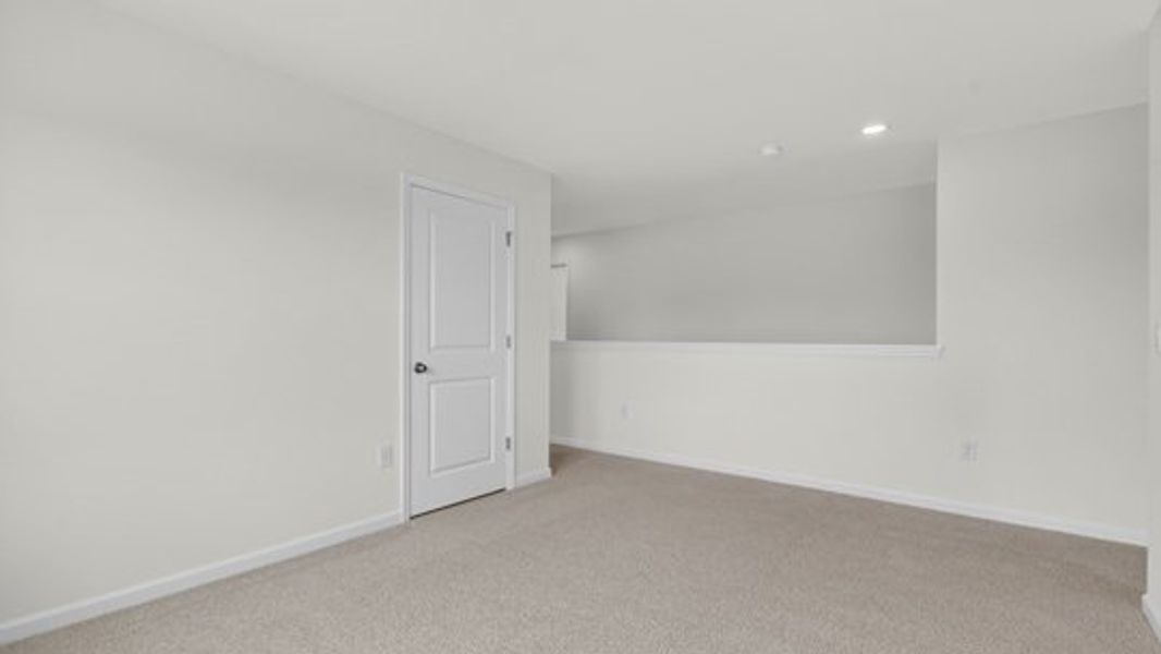 Spacious, unfurnished interior of a new home in Hawley Glen, Lillington (Image 15). Spacious, unfurnished interior of a new home in Hawley Glen, Lillington (Image 15).