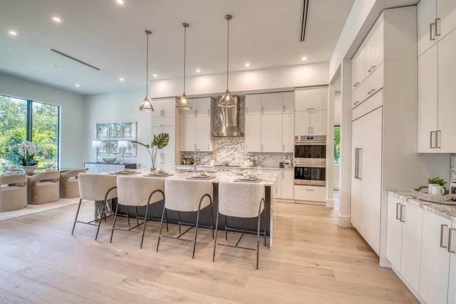 Furnished interior view inside a new home in , Palm Beach Gardens (Image 31).