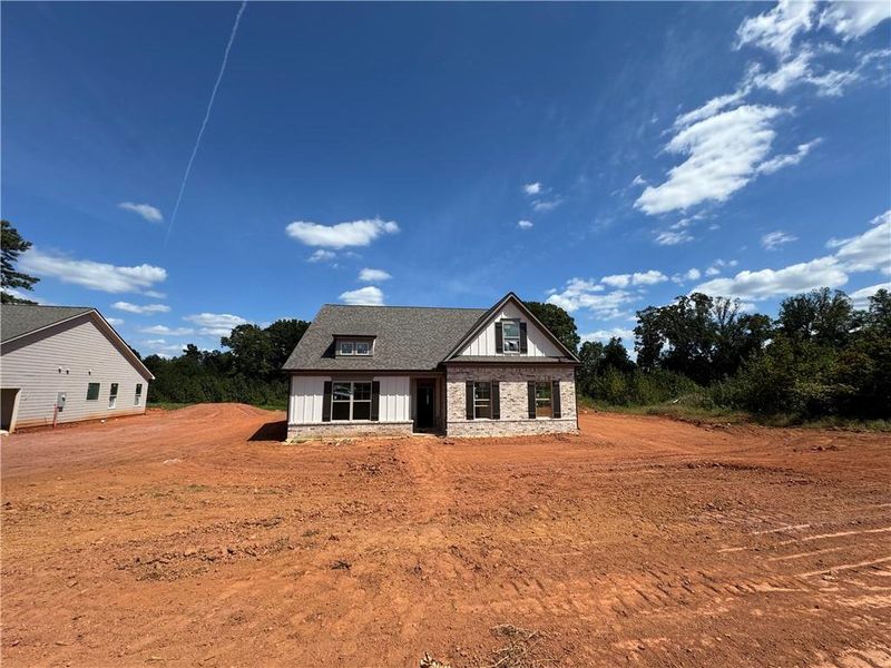 In-progress construction of a new home in , Jefferson, GA (Image 4).